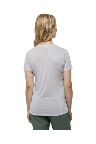 Jack Wolfskin Crosstrail Graphic Kadın Tişört Beyaz