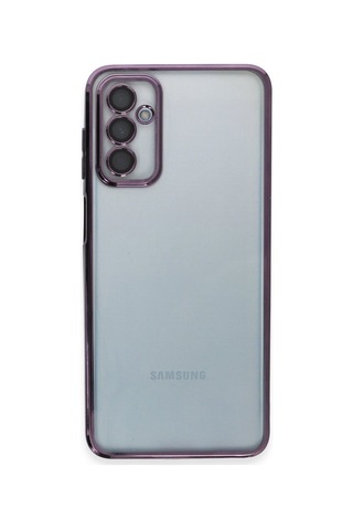 Galaxy M23 Kılıf Razer Lensli Silikon - Mor