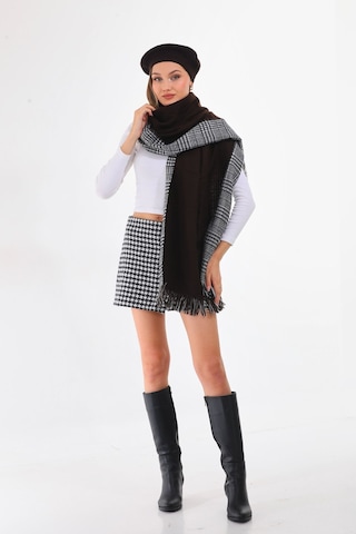 Keçe Ressam Atkı 2.li Set Kahverengi