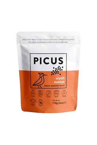 Picus Siyah Susam 170 G Picus Siyah Susam 170 G
