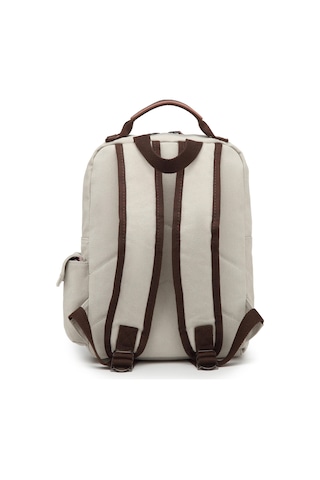 Kriste Bell C-active Kanvas Kumaş Orta Boy Sırt Çantası 1261 Camel