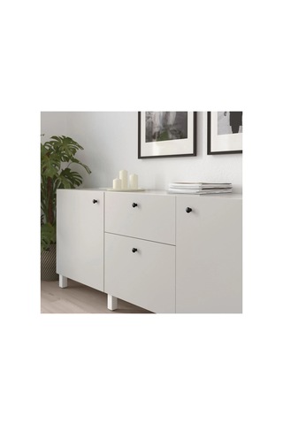Ikea Eneryda 2'li Mobilya Kulpu 27 Mm Siyah