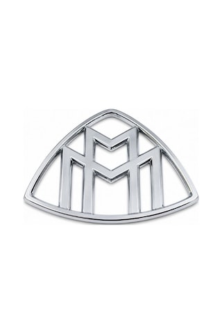 Mercedes-benz Maybach X222 C-sütunu Amblemi 75mm X 55mm 2'li Set Bantlı