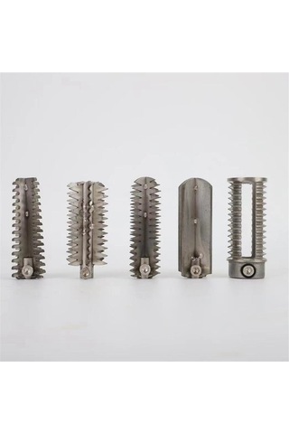 Ulzyvf Elektrikli Balık Ölçek Kazıyıcı Aksesuarı - B Model Gümüş Balık Ölçek Bıçağı Gümüş Gümüş