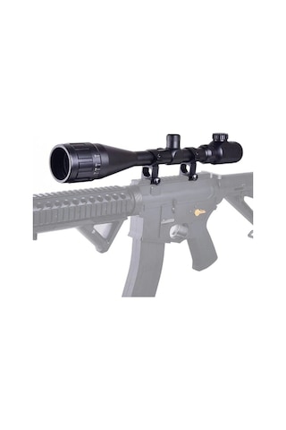 8-32x50aoeg Taktik Çift Işık Kırmızı yeşil Kaynaklı zoomlu Avcılık Nışan ateşli Aletler Dürbün Siyah