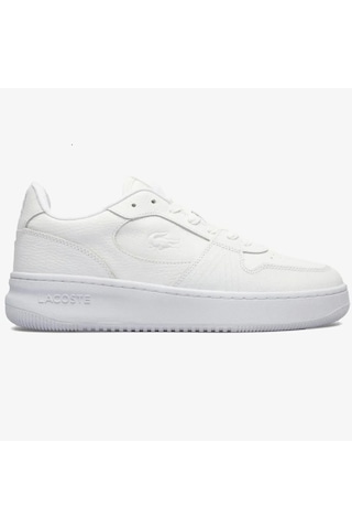 Lacoste L001 Leather Mens Sneaker Hakiki Deri Erkek Günlük Spor Ayakkabı Beyaz