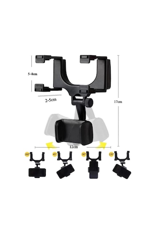 Araba Dikiz Aynasına Takılan Telefon Tutucu 5256