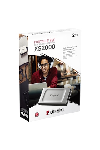 Kingston SXS2000/2000GB 2 TB 2000MB/S USB 3.2 Type-C Taşınabilir SSD