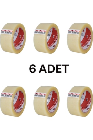 Ve-ge Koli Bandı 45X100 Şeffaf Aslan 6 Adet