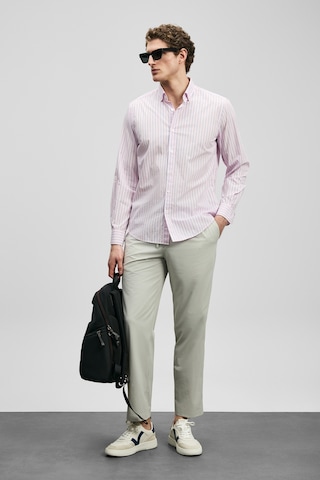 Lufian Fenrıc Smart Erkek Chino Pantolon Slim Fit Taş Taş 111190362100190