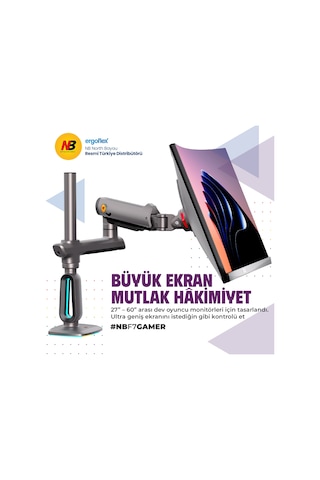 Nb Ergonomic Nb F7-gaming , 27-60inch Rgb Aydınlatma Profesyonel