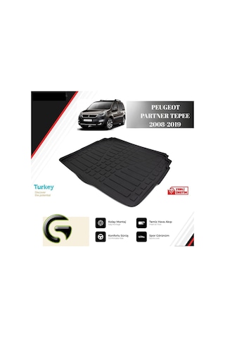 Bagaj Havuzu Peugeot Partner Tepee 2008-2019