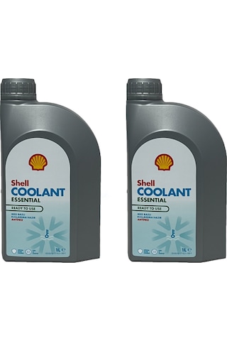 Shell Coolant Essential 4 Mevsimlik Mavi Antifriz 1 Litre 2 Adet