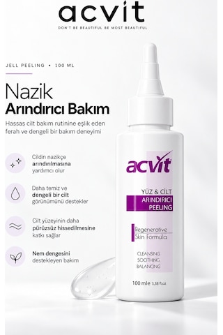 Atopik Ve Hassas Ciltler İçin Jel Peeling 100 ML
