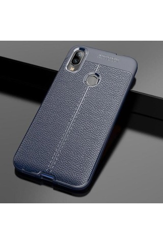 Samsung Uyumlu Galaxy A10s Kılıf Zore Niss Silikon Kapak Lacivert