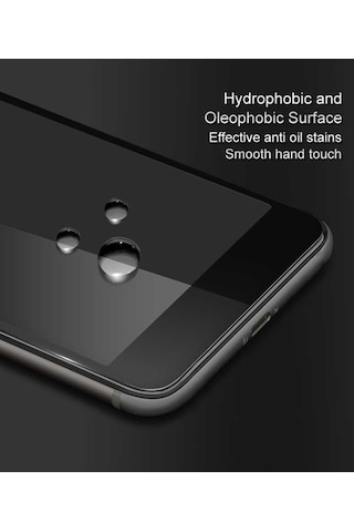 Galaxy C8 Ekranı Tam Kaplayan Düz Cam Koruyucu 001