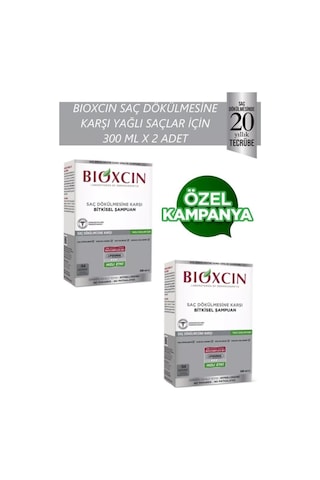 Yağlı Saçlar Için 300 Ml X 2 Adet