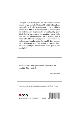 Önsözler Kitabı 9789750764707