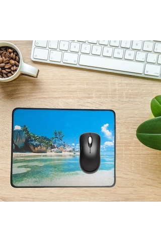 Durukar 25x32 Cm Küçük Boy Mouse Pad Manzara Ada