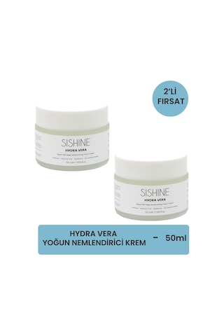 Yoğun Nemlendirici Onarıcı Bakım Kremi - Hydra Vera - 2 Adet