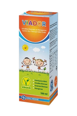 Viador Hindiba Eki Ve Manganez İçeren Takviye Edici Gıda 150 ML