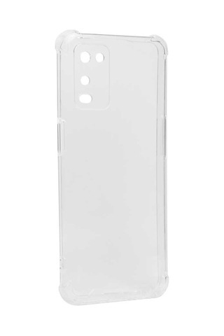 Oppo A54 4G Kılıf Zore Kamera Korumalı Nitro Anti Shock Silikon Renksiz