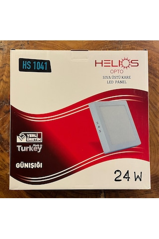 Helios Hs-1041g 24w Kare Günışığı Spot Led Panel