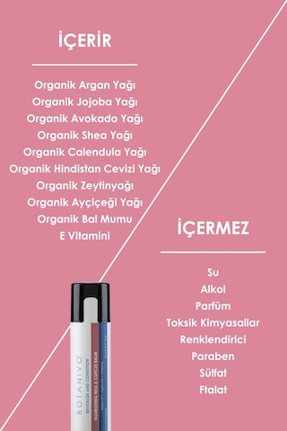 Botanivo Canlandırıcı Tırnak Balmı Organik 3x5 Ml Stick