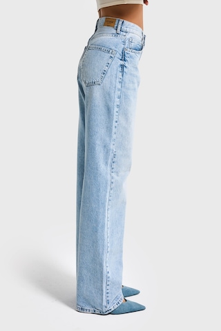 it's basic Kadın Ice Kot Rengi Lora 4s6-32 Loose Fit %100 Koton Denim Jean İce
