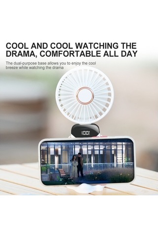 Ebitda Mini Taşınabilir Şarj Edilebilir El Vantilatör C13050pu, Portatif Şarj Edilebilir El Vantilatörü