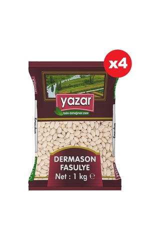 Yazar Dermason Fasulye 4 x 1 KG