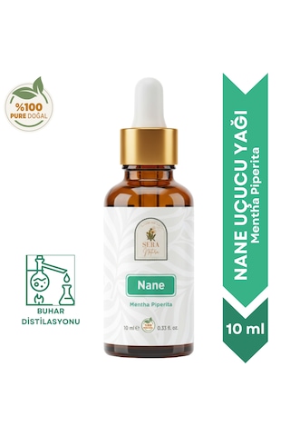 Nane Uçucu Yağı 10 Ml - %100 Saf Doğal Mentollü Tazeleyici Ve Ferahlatıcı Etki 10 ML
