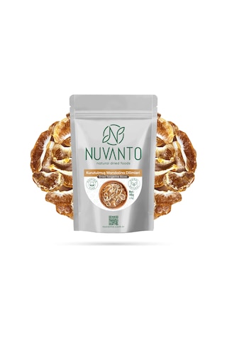 Nuvanto Kurutulmuş Dilim Mandalina 40 G