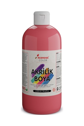 Red Rose Pembe Akrilik Boya 500 G