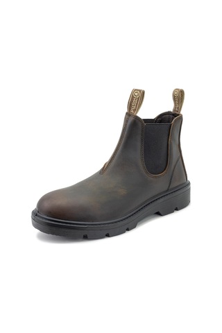 743 Marron Osc Erkek 9080 Natural World Bota Chelsea Nobuck Elastıcos 743 Marron Osc