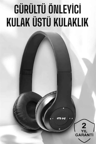 Ayarlanabilir Kafa Bandı İle Yüksek Performanslı Bluetooth Kulaklık Diğer
