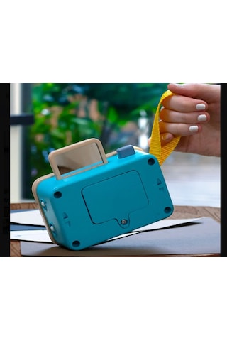Hape Baby Einstein Ahşap Fotoğraf Makinası 4 Lisan Sesli Işıklı