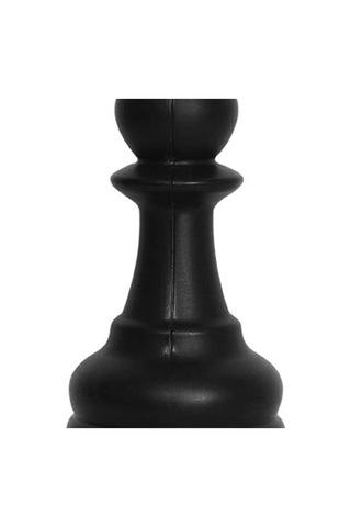 Bahçe Satrancı Taşları Küçük Şah Boyu: 45 Cm Beyaz