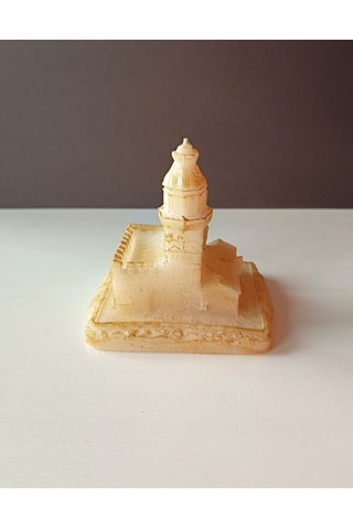 Kız Kulesi Mum Krem Rengi