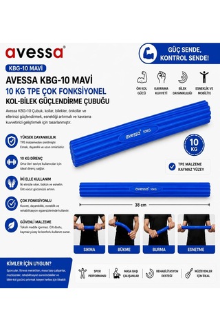 Özel Seri Kbg-10 Mavi 10 Kg Tpe Kol-bilek Güçlendirme Ekipman Bireysel Kondisyon