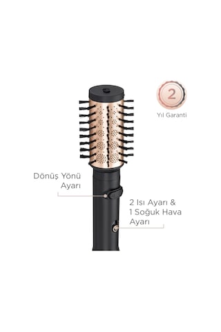 Babyliss AS970E Döner Fırçalı Saç Şekillendirme Seti
