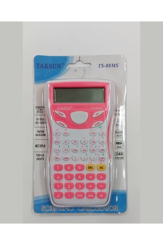 Taksun TS-88MS 240 Fonksiyonlu 12 Hane Bilimsel Hesap Makinesi