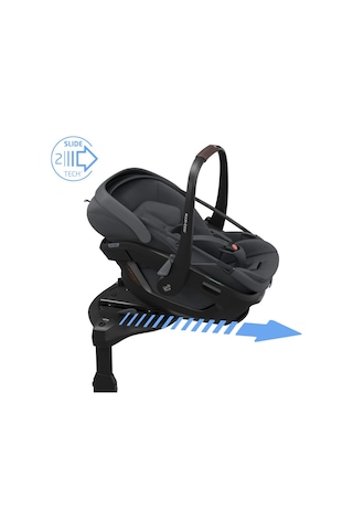 Maxi-cosi Coral Slidepro Isofix Bazalı 360 Dönebilen Tam Yatabilen Modüler 0-13 Kg Ana Kucağı Graph
