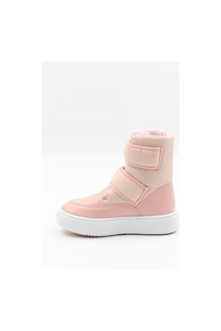 Pinokyo Kongo Pembe 31-35 Cırtlı Sıcak Astar Çocuk Bot-pembe Pembe