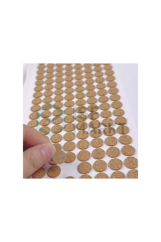 99 Adet Mini Kaymaz Mobilya Keçesi Kendinden Yapışkanlı 10 Mm Çap X 1,5 Mm Kalınlık Sandalye Vs