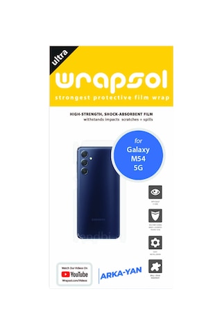 Samsung Galaxy Uyumlu M54 5g Arka Ve Yan Kaplama Koruyucu Film