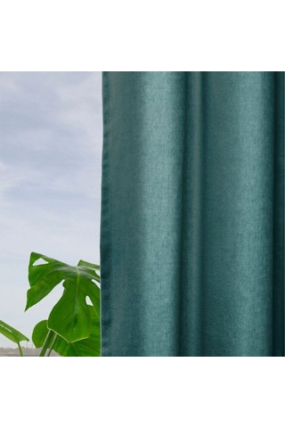 Ikea Sanela Fon Perde 140x300 Cm Turkuaz