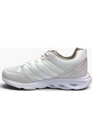 Luttoon 4138-26 Anorak Fashıon Anatomik Erkek Sneaker Beyaz Gümüş