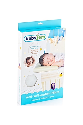 Babyjem Boğulmayı Önleyici Bebek Yastık Ekru 5 Adet
