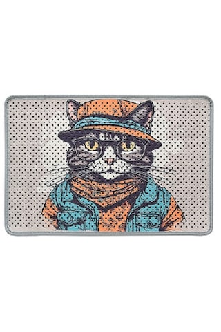 Kar Mat Kedi Kumu Paspası Delikli Kedi Tuvaleti Paspası